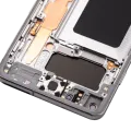 OLED Assembly With Frame For Samsung Galaxy S10 (Aftermarket Plus) (Prism White)