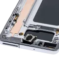 OLED Assembly With Frame For Samsung Galaxy S10 Plus (Aftermarket Plus) (Prism White)