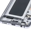 OLED Assembly With Frame For Samsung Galaxy S10 Plus (Aftermarket Plus) (Prism White)