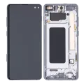 OLED Assembly With Frame For Samsung Galaxy S10 Plus (Aftermarket Plus) (Prism / Ceramic Black)