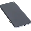 OLED Assembly With Frame For Samsung Galaxy S10 Plus (Aftermarket Plus) (Prism / Ceramic Black)