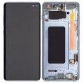 OLED Assembly With Frame For Samsung Galaxy S10 Plus (Aftermarket Plus) (Prism Blue)