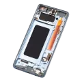 OLED Assembly With Frame For Samsung Galaxy S10 Plus (Aftermarket Plus) (Prism Blue)