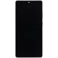 OLED Assembly With Frame For Samsung Galaxy S25 Ultra 5G (US & International) (Aftermarket Pro) (120Hz) (Titanium Jet Black)