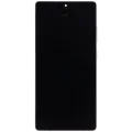 OLED Assembly With Frame For Samsung Galaxy S25 Ultra 5G (US & International) (Aftermarket Pro) (120Hz) (Titanium White Silver)