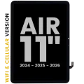 LCD Assembly With Digitizer For iPad Air 11" (2024 / 2025 / 2026) (WiFi & Cellular) (Used OEM Pull: Grade B) (All Colors)