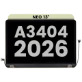 Complete LCD Display Assembly For MacBook Neo 13" A3404 (2026) (Used OEM Pull: Grade B) (Citrus)
