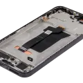 OLED Assembly With Frame For Honor 400 (Refurbished) (Midnight Black)