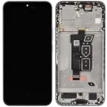 OLED Assembly With Frame For Honor 400 (Refurbished) (Meteor Silver)