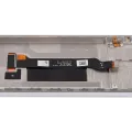 OLED Assembly With Frame For Honor 200 (Refurbished) (Moonlight White)