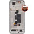 OLED Assembly With Frame For Honor 200 (Refurbished) (Moonlight White)