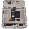 OLED Assembly With Frame For Honor 200 (Refurbished) (Moonlight White)