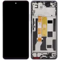 LCD Assembly With Frame Compatible For OPPO A5 Pro 5G (Refurbished) (Flower Pink)
