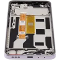 LCD Assembly With Frame Compatible For OPPO A5 Pro 5G (Refurbished) (Flower Pink)