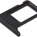 Single Sim Card Tray For iPhone 16e / 17e (Black)