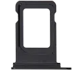 Single Sim Card Tray For iPhone 16e / 17e (Black)