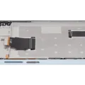 LCD Assembly With Frame For Honor X8A / X50i / 90 Lite (Refurbished) (Titanium Silver)