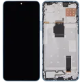 LCD Assembly With Frame For Honor X8A / X50i / 90 Lite (Refurbished) (Cyan Lake)