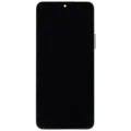 LCD Assembly With Frame For Honor X8A / X50i / 90 Lite (Aftermarket Plus) (Titanium Silver)