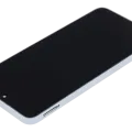 LCD Assembly With Frame For Honor X8A / X50i / 90 Lite (Aftermarket Plus) (Titanium Silver)