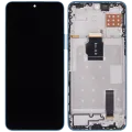 LCD Assembly With Frame For Honor X8A / X50i / 90 Lite (Aftermarket Plus) (Cyan Lake)