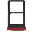 Dual Sim Card Tray For Motorola Razr Plus / Razr 50 Ultra (XT2451 / 2024) / Razr Plus 2025 (XT2557 / 2025) (Peach Fuzz)
