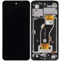 LCD Assembly With Frame For ZTE Blade A75 4G (Z2359) (Refurbished) (All Colors)