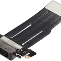 Charging Port Flex Cable For iPad Pro 13" 7th Gen (2024) / Pro 13" 8th Gen (2025) (WiFi / Cellular) (Aftermarket Plus) (Space Black)