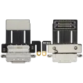 Charging Port Flex Cable For iPad Pro 11" 5th Gen (2024) / Pro 11" 6th Gen (2025) (Aftermarket Plus) (Silver)