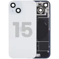 Заднє скло з магнітом MagSafe, NFC і шлейфом спалаху для iPhone 15 (Used OEM Pull: Grade B) (синій)