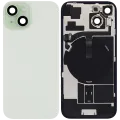 Заднє скло з магнітом MagSafe, NFC і шлейфом спалаху для iPhone 15 (Used OEM Pull: Grade B) (зелений)