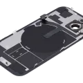 Заднє скло з магнітом MagSafe, NFC і шлейфом спалаху для iPhone 15 (Used OEM Pull: Grade B) (зелений)
