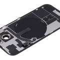 Заднє скло з магнітом MagSafe, NFC і шлейфом спалаху для iPhone 15 (Used OEM Pull: Grade B) (рожевий)