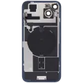 Back Glass w/ MagSafe Magnet & NFC & Flashlight Flex For iPhone 15 Plus (Used OEM Pull: Grade B) (Black)