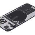 Back Glass w/ MagSafe Magnet & NFC & Flashlight Flex For iPhone 15 Plus (Used OEM Pull: Grade B) (Green)