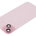 Заднє скло з магнітом MagSafe, NFC і шлейфом спалаху для iPhone 15 Plus (Used OEM Pull: Grade B) (рожевий)