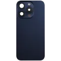 Заднє скло з магнітом MagSafe, NFC і шлейфом спалаху для iPhone 15 Pro (Used OEM Pull: Grade B) (Blue Titanium)