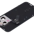 Заднє скло з магнітом MagSafe, NFC і шлейфом спалаху для iPhone 15 Pro (Used OEM Pull: Grade B) (Natural Titanium)