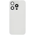 Заднє скло з магнітом MagSafe, NFC і шлейфом спалаху для iPhone 15 Pro (Used OEM Pull: Grade B) (White Titanium)