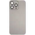 Заднє скло з магнітом MagSafe, NFC і шлейфом спалаху для iPhone 15 Pro Max (Used OEM Pull: Grade B) (Natural Titanium)
