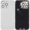 Заднє скло з магнітом MagSafe, NFC і шлейфом спалаху для iPhone 15 Pro Max (Used OEM Pull: Grade B) (White Titanium)