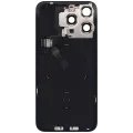 Заднє скло з магнітом MagSafe, NFC і шлейфом спалаху для iPhone 15 Pro Max (Used OEM Pull: Grade B) (White Titanium)