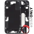 Mid-Frame Housing W/ Small Parts For iPhone 16 (US Version) (Used OEM Pull: Grade A) (Black)