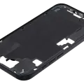 Mid-Frame Housing W/ Small Parts For iPhone 16 (US Version) (Used OEM Pull: Grade A) (Black)