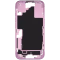 Mid-Frame Housing W/ Small Parts For iPhone 16 (US Version) (Used OEM Pull: Grade A) (Pink)
