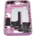 Mid-Frame Housing W/ Small Parts For iPhone 16 (US Version) (Used OEM Pull: Grade A) (Pink)