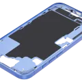 Mid-Frame Housing W/ Small Parts For iPhone 16 (US Version) (Used OEM Pull: Grade A) (Ultramarine)