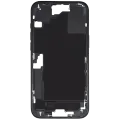 Mid-Frame Housing W/ Small Parts For iPhone 16 Plus (US Version) (Used OEM Pull: Grade A) (Black)