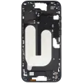 Mid-Frame Housing W/ Small Parts For iPhone 16 Plus (US Version) (Used OEM Pull: Grade A) (Black)