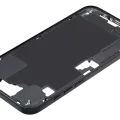 Mid-Frame Housing W/ Small Parts For iPhone 16 Plus (US Version) (Used OEM Pull: Grade A) (Black)